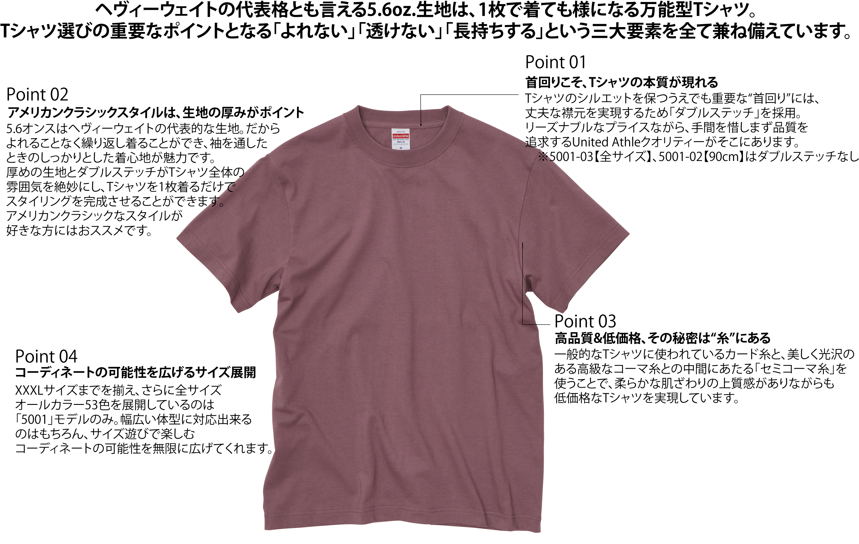 5 6oz ハイクオリティー ｔシャツ 高品質 オリジナルデザインｔシャツ プリント製作工房のh Sketch